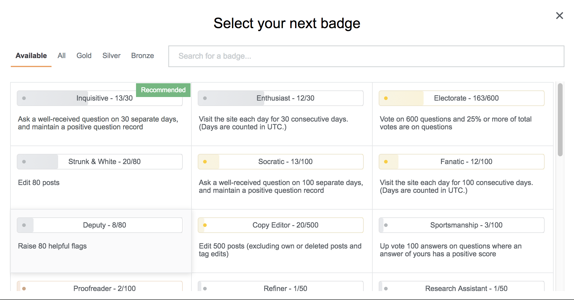 StackOverflow Privilege